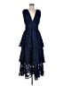 Lulus 100% Polyester Blue Cocktail Dress Size M - photo 1