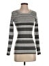 Pink Republic Stripes Gray Pullover Sweater Size S - photo 1