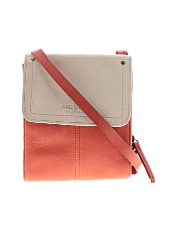 American Leather Co Leather Crossbody Bag (view 1)