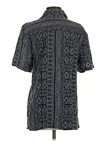 H&M Loves Coachella Short Sleeve Button-Down Shirt (view 2)
