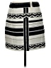 Madewell Graphic Gray Casual Skirt Size 2 - photo 2