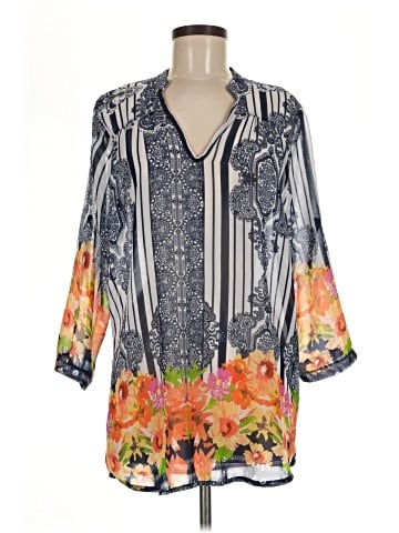 Isle By Melis Kozan 3/4 Sleeve Blouse (view 1)