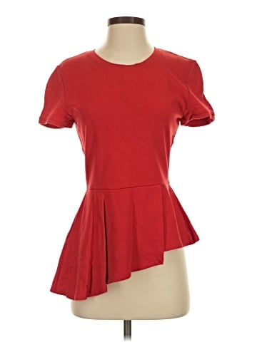 BCBGMAXAZRIA Short Sleeve Blouse (view 1)