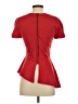 BCBGMAXAZRIA Red Short Sleeve Blouse Size S - photo 2
