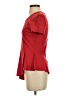 BCBGMAXAZRIA Red Short Sleeve Blouse Size S - photo 5