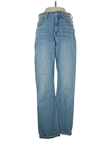 Madewell The '90s Straight Jean in Rondell Wash: Crease Edition (view 1)