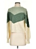 Vero Moda Color Block Green Pullover Sweater Size XS - photo 1