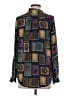 ModCloth 100% Polyester Color Block Teal Long Sleeve Blouse Size XS - photo 2