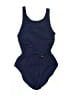 Tommy Bahama Solid Blue One Piece Swimsuit Size 10 - photo 1