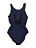 Tommy Bahama Solid Blue One Piece Swimsuit Size 10 - photo 2