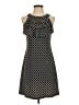 En Focus Studio Houndstooth Black Casual Dress Size 4 - photo 1