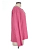 Dylan 100% Cotton Pink Long Sleeve Top Size L - photo 4