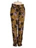 Karlie Print Gold Green Casual Pants Size S (estimated) - photo 1