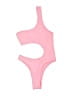 Guess Solid Pink One Piece Swimsuit Size XS - photo 1