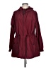 Primark 100% Polyester Burgundy Raincoat Size 10 - 12 - photo 1