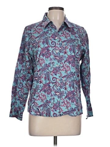 Foxcroft Long Sleeve Blouse (view 1)