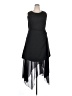 Unbranded 100% Polyester Black Cocktail Dress Size XXL - photo 1