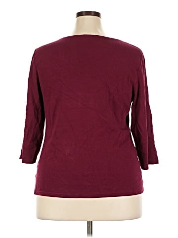 Karen Scott 3/4 Sleeve T-Shirt (view 2)