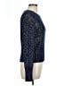 Zara Polka Dots Blue Pullover Sweater Size L - photo 4