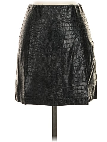 Alya Faux Leather Skirt (view 1)