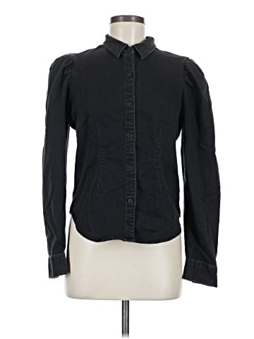 Express Long Sleeve Button-Down Shirt (view 1)