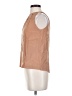 Club Monaco 100% Cupro Tan Sleeveless Blouse Size XXS - photo 5
