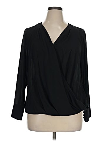Halogen Long Sleeve Blouse (view 1)