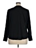 Halogen 100% Polyester Black Long Sleeve Blouse Size 1X - photo 2