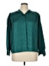 Yves St. Clair 100% Polyester Teal 3/4 Sleeve Blouse Size 14 - photo 1
