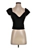 ShoSho Black Short Sleeve Top Size S - photo 1