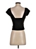 ShoSho Black Short Sleeve Top Size S - photo 2