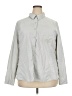 L.L.Bean Solid Gray Long Sleeve Blouse Size 2X - photo 1