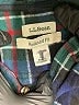 L.L.Bean Plaid Blue Jacket Size XS - photo 6