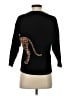 Ann Taylor LOFT 100% Cotton Animal Print Black Pullover Sweater Size S - photo 2