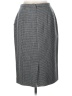 Pendleton 100% Wool Houndstooth Gray Wool Skirt Size 10 - photo 2