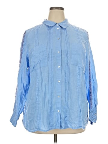 Soft Surroundings Long Sleeve Button-Down Shirt (view 1)