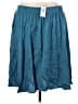 Torrid Solid Teal Blue Casual Skirt Size 3X Plus (3) - photo 2