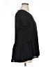Pleione 100% Polyester Black Short Sleeve Top Size XL - photo 4