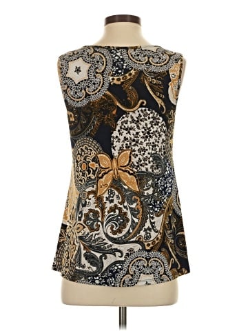 Espresso Sleeveless Blouse (view 2)