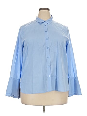 Who What Wear 3/4 Sleeve Blouse (view 1)