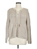 J.Jill 100% Cotton Gray Pullover Sweater Size Med Petite - photo 1