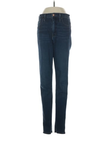 Madewell Tall 10" High-Rise Skinny Jeans in Hayes Wash (view 1)