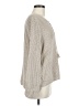 J.Jill 100% Cotton Gray Pullover Sweater Size Med Petite - photo 4