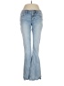 BKE Hearts Blue Jeans Size 28 waist - photo 1