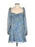 ASTR The Label 100% Polyester Blue Cocktail Dress Size M - photo 1
