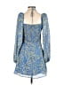 ASTR The Label 100% Polyester Blue Cocktail Dress Size M - photo 2
