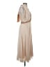 ASOS 100% Polyester Tan Cocktail Dress Size 4 - photo 4