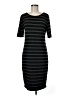 Lularoe Stripes Black Casual Dress Size M - photo 1