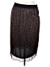 Connected Apparel Metallic Brown Casual Skirt Size 2X - photo 1