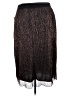 Connected Apparel Metallic Brown Casual Skirt Size 2X - photo 2